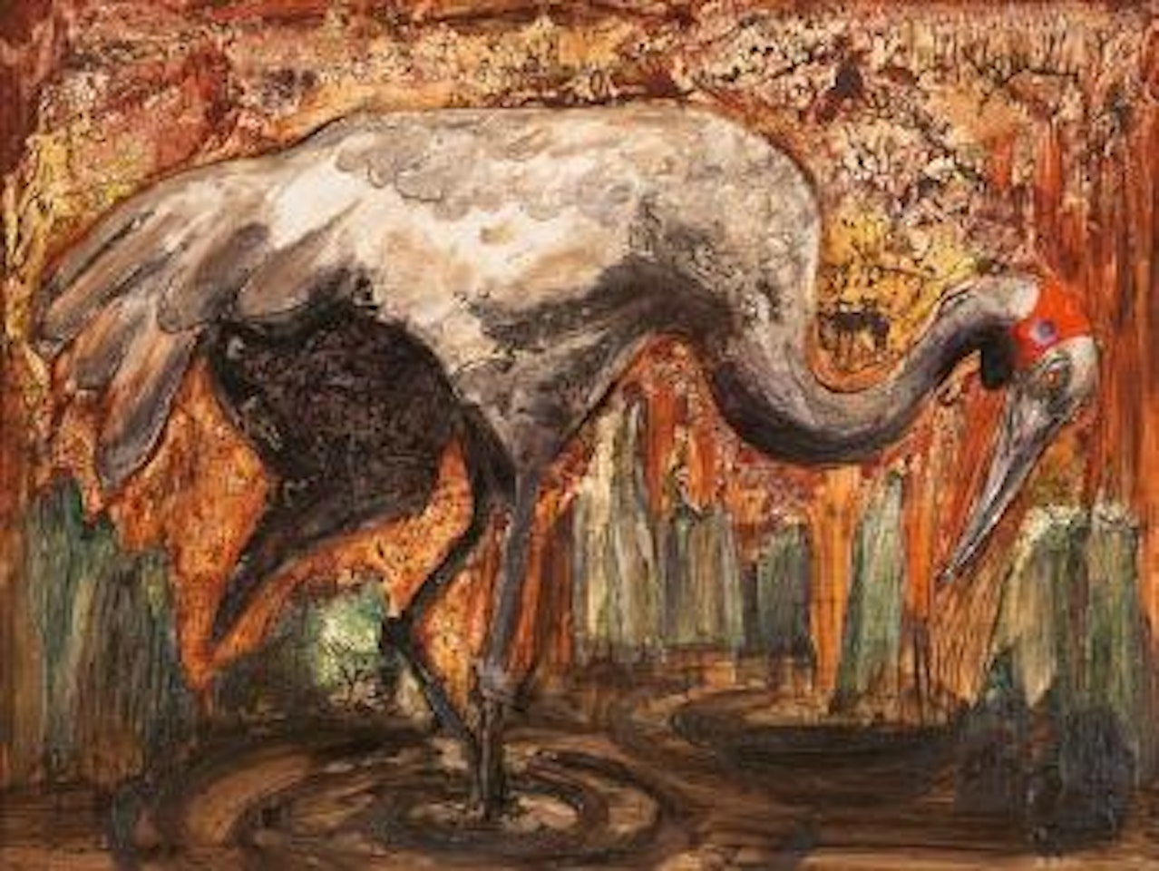 Brolga by Albert Tucker