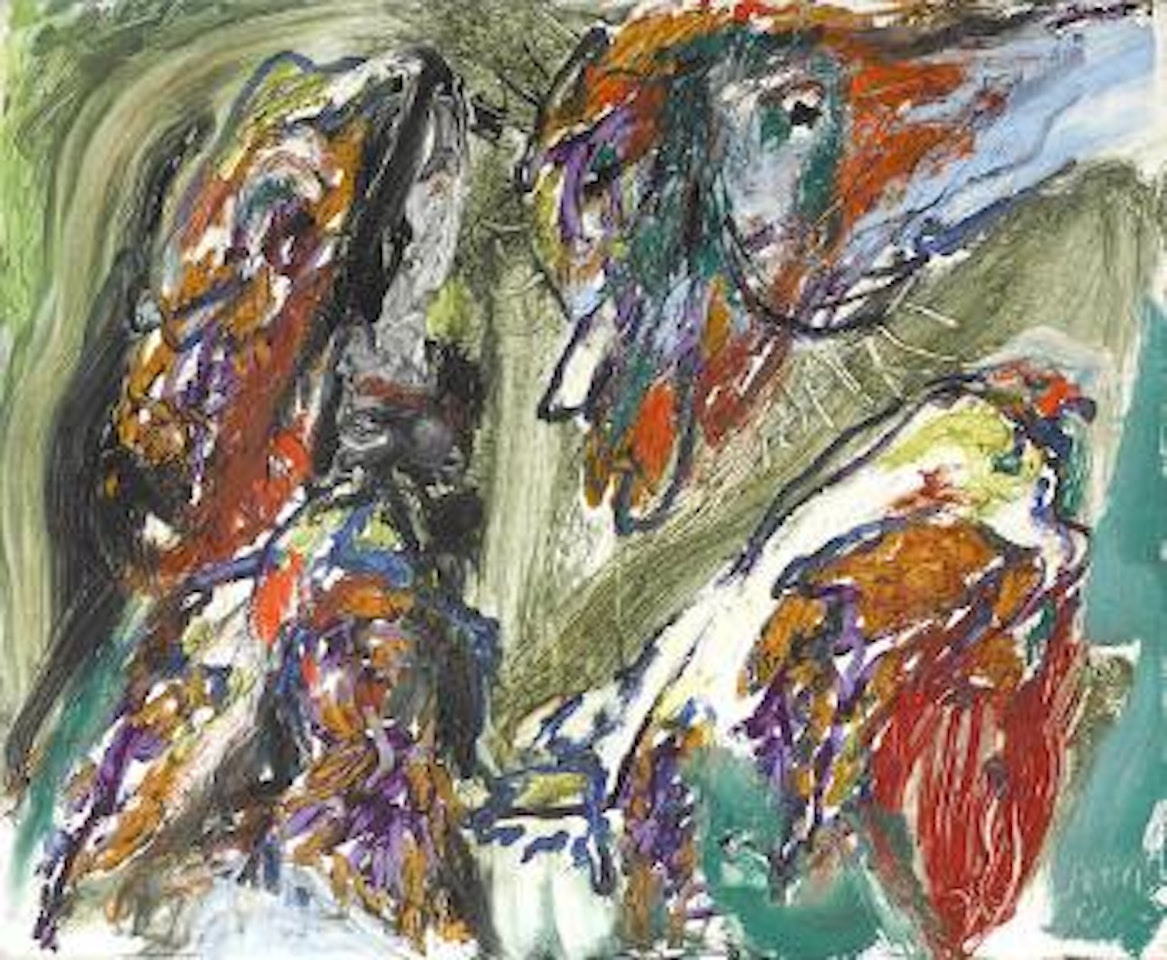 Le Destin s'ecrase by Asger Jorn
