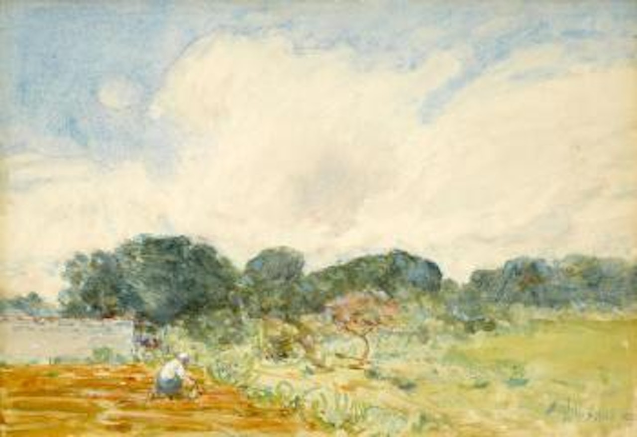 The Gardener by Childe Hassam