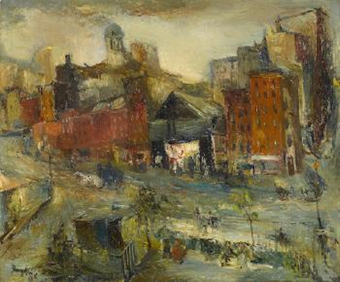 Street Scene, Greenwich Village by Franz Kline