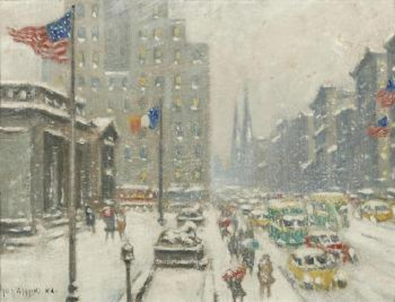 The Library by Guy Carleton Wiggins