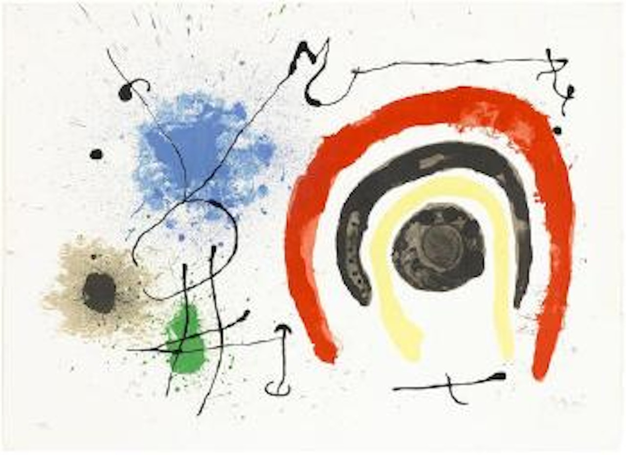 Untitled, from Le Lezard aux Plumes d'Or (M. 458), 1967 by Joan Miró