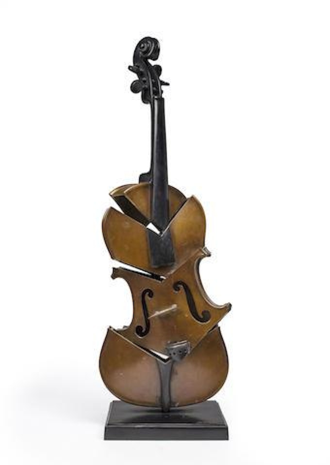 Violon Coupe II (Hommage a Picasso) by Arman