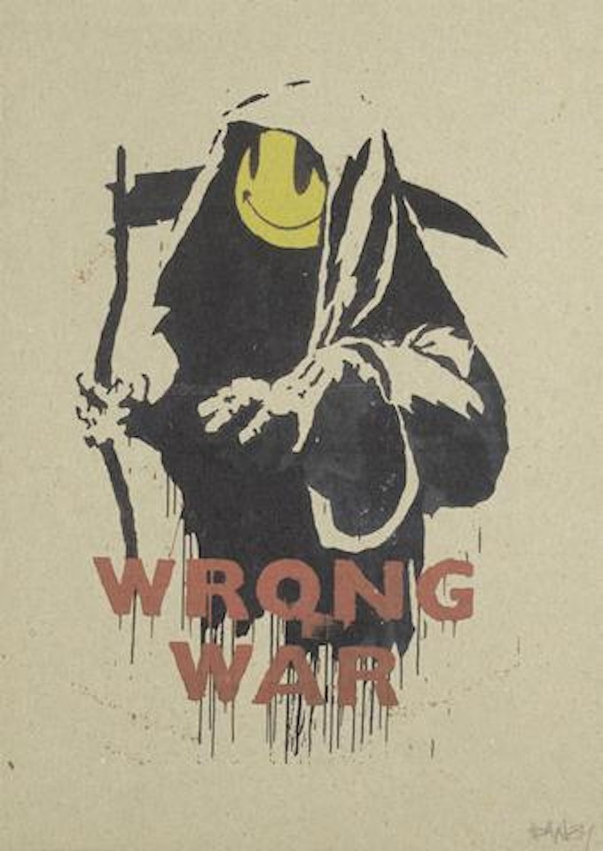 Wrong War, from Pax Britannica: A Hellish Place by Banksy