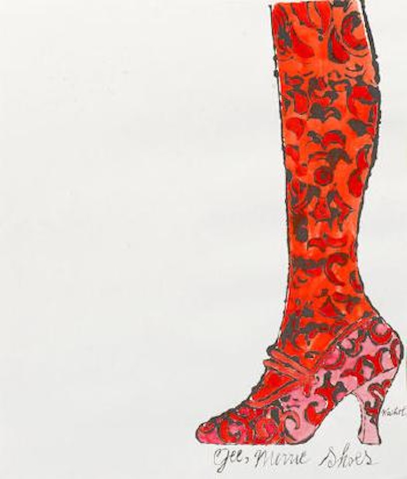 Gee, Merrie Shoes  (not in F./S.), 1956 by Andy Warhol