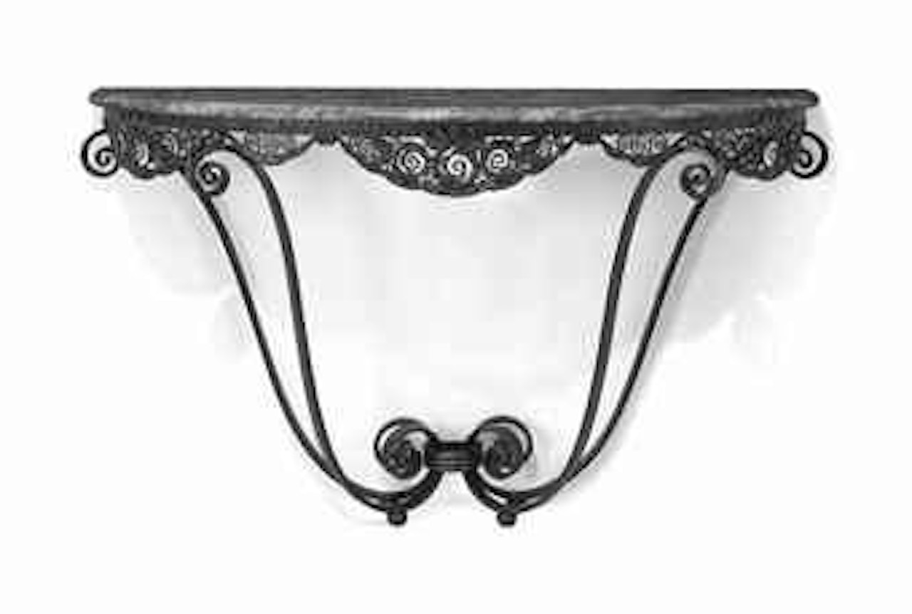 Simplicité, A console table by Edgar Brandt