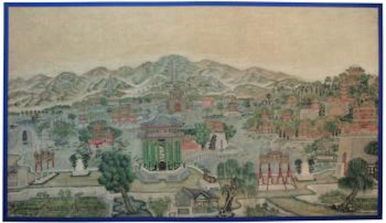 Yihe Yuan Summer Palace by Chinese School
