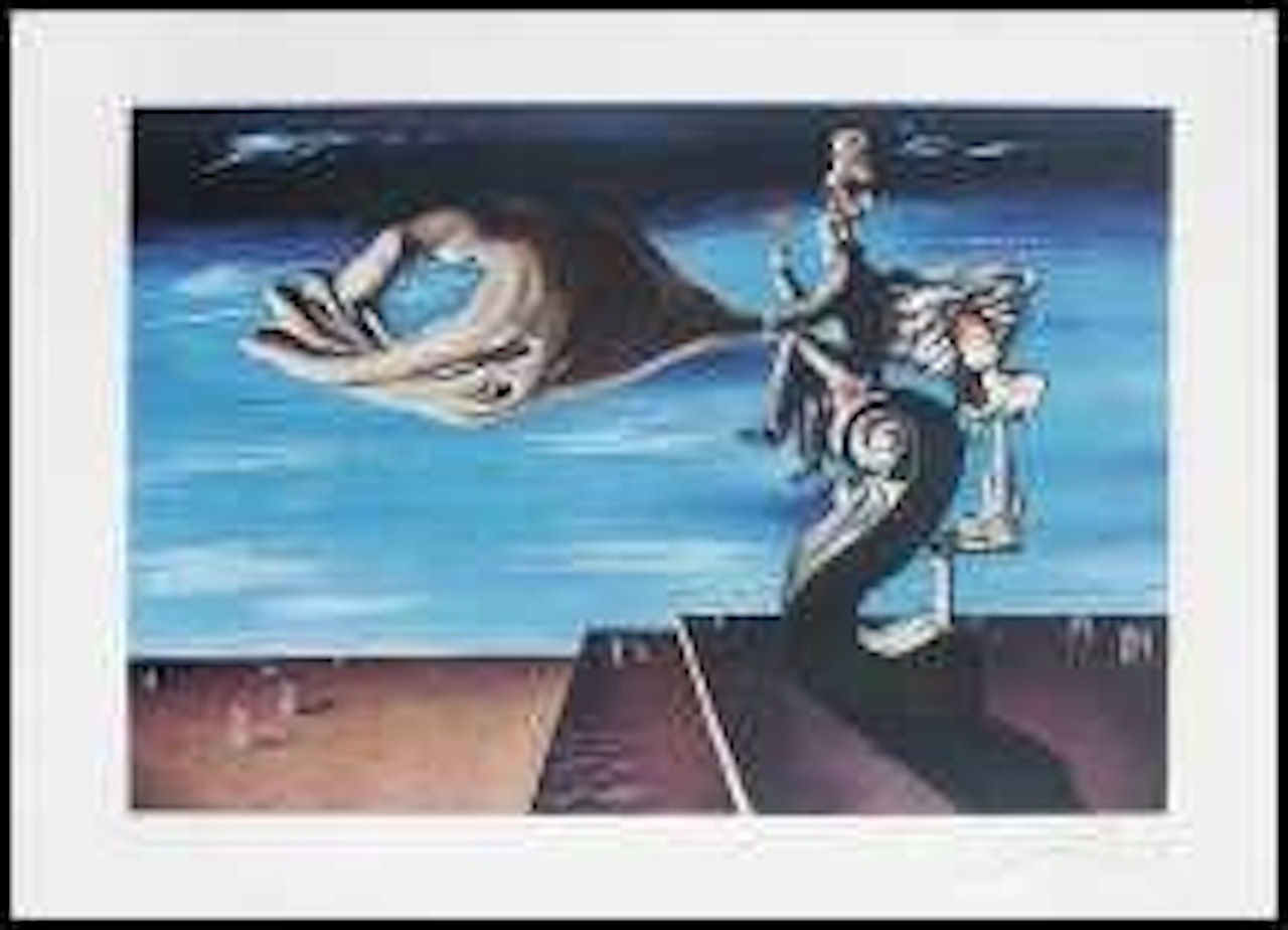 La mano- I rimorsi della coscienza by Salvador Dali