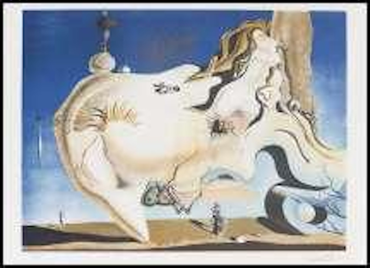 Monumento imperiale alla donna-bambina by Salvador Dali