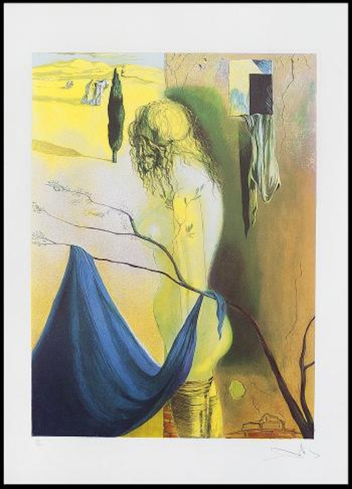 Il segno dell'angoscia by Salvador Dali