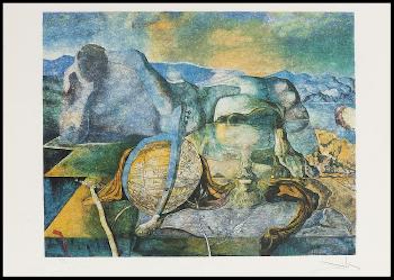 L'enigma senza fine by Salvador Dali
