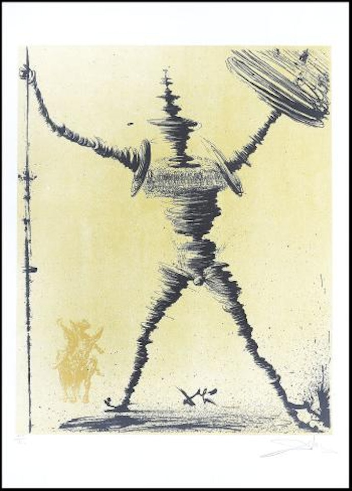 Don Chisciotte by Salvador Dali