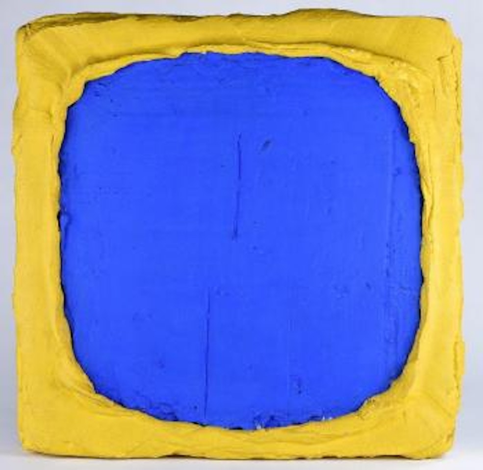 Geelom-Blauw by Bram Bogart