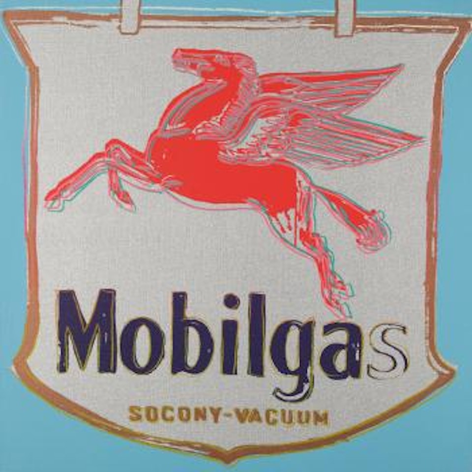 Mobil (From Ads) by Andy Warhol