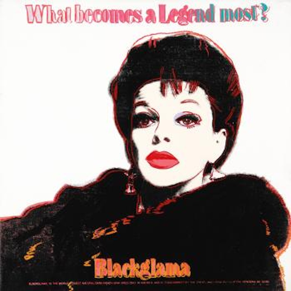 Blackglama (Judy Garland) (From Ads) by Andy Warhol