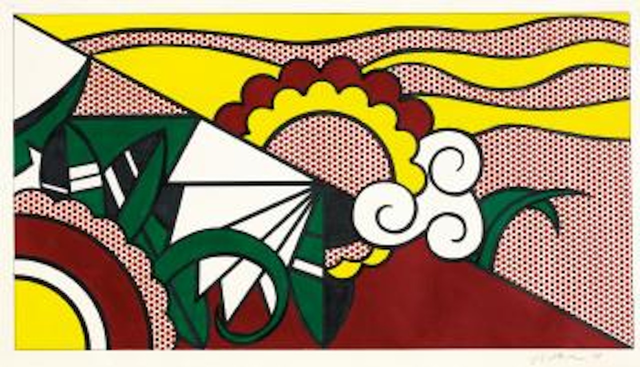 Leda and the Swan (Study) by Roy Lichtenstein