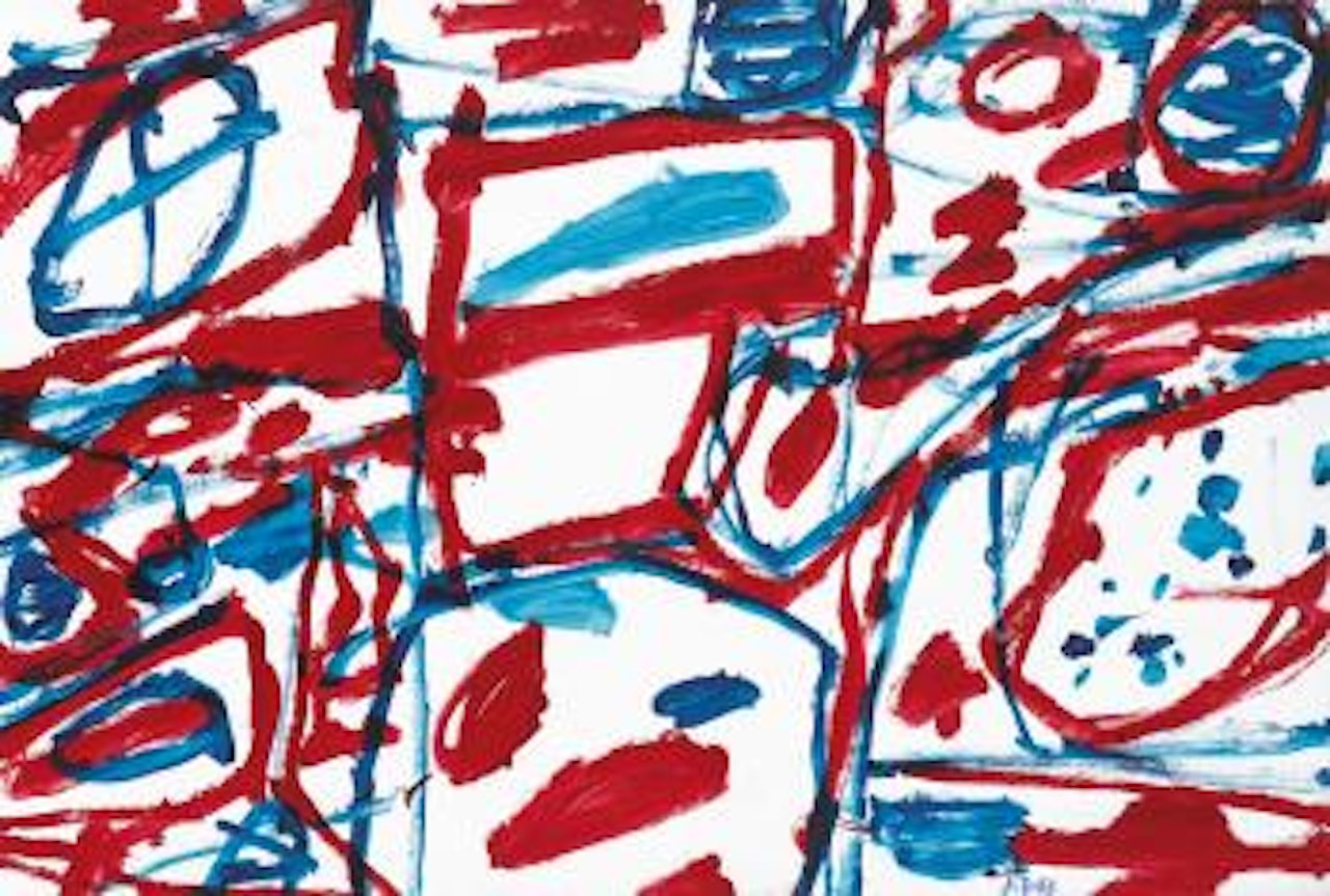 Mire G 34 (Boléro) by Jean Dubuffet