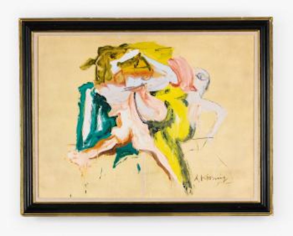 Two figures I by Willem de Kooning