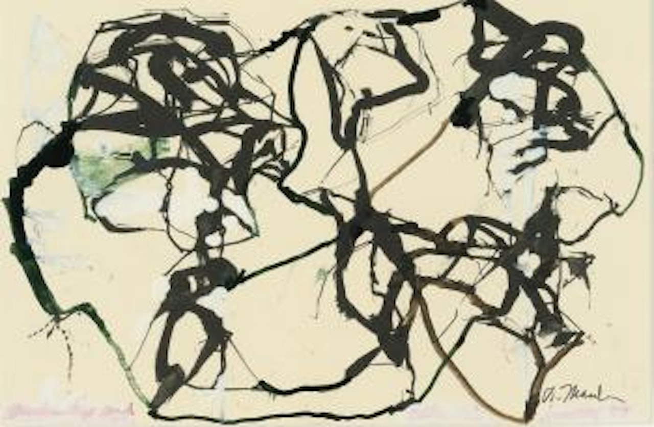 Invitation Card 3 by Brice Marden