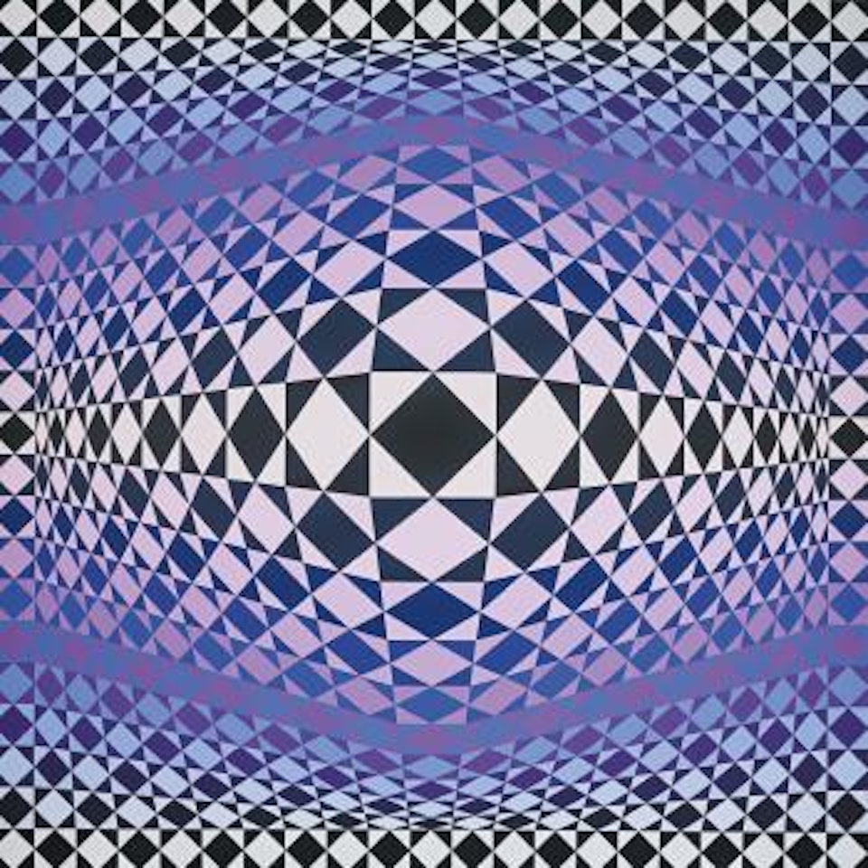 Zig-zag by Victor Vasarely