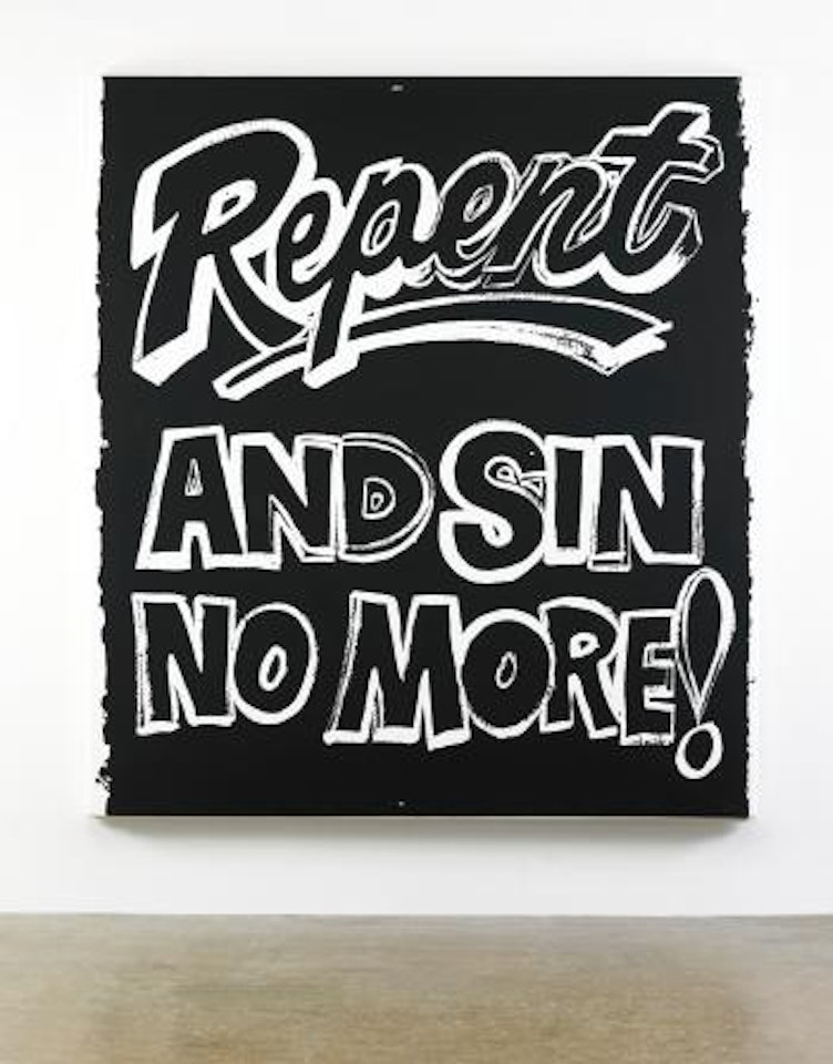 Repent and Sin No More! by Andy Warhol