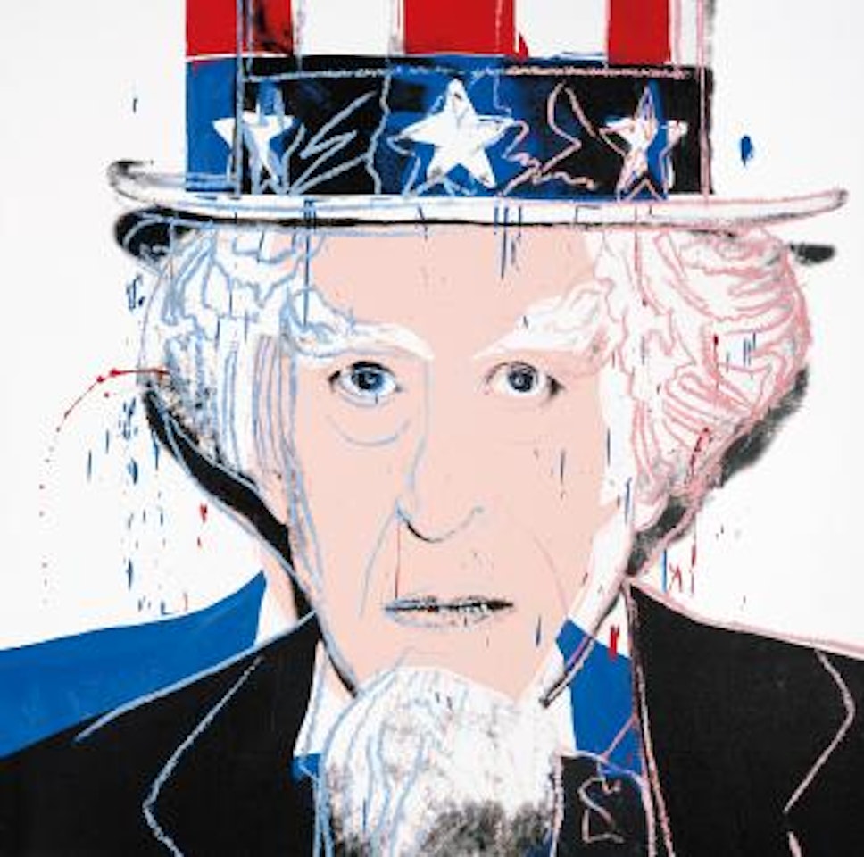 Uncle Sam (from Myths) by Andy Warhol