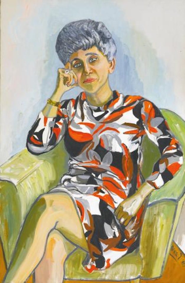 Irena Koprowska, seated by Alice Neel