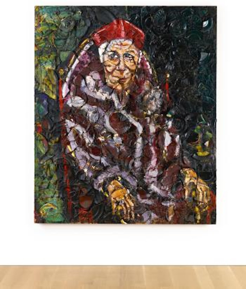 Untitled (Mary Heilmann) by Julian Schnabel