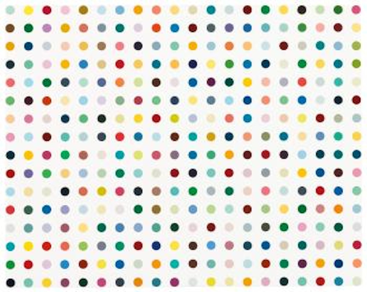 Saccharopine dehydrogenase by Damien Hirst