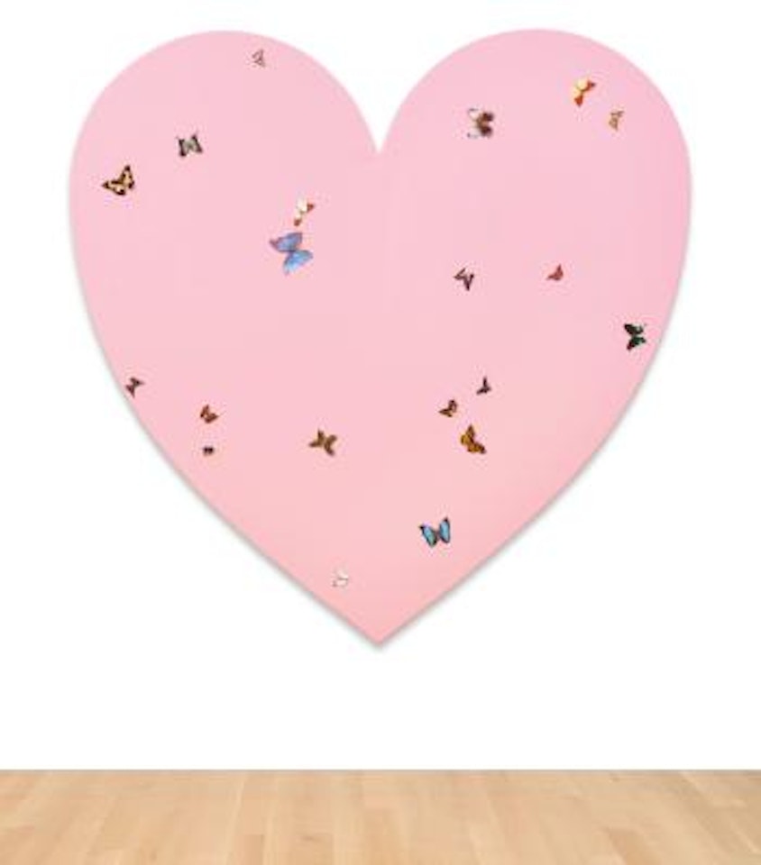 Untitled (Butterfly Heart) by Damien Hirst