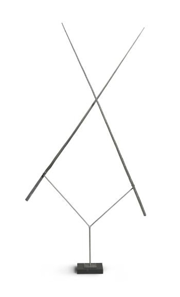 Two Lines Oblique by George Rickey