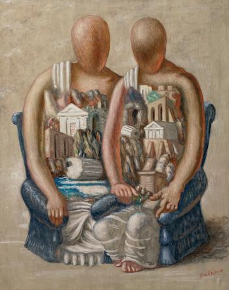 Gli Archeologi (The Archaeologists) by Giorgio de Chirico