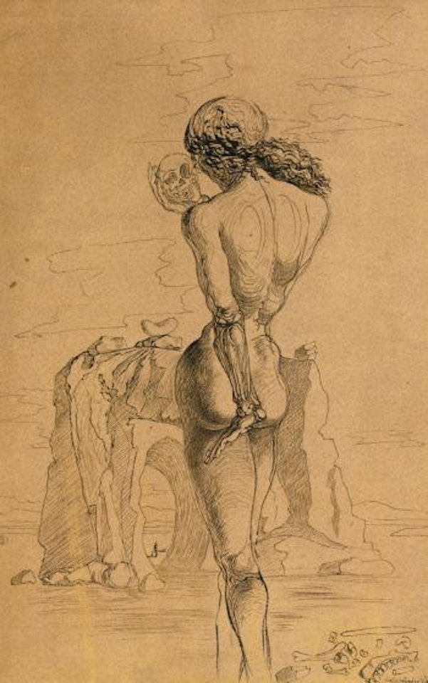 Gradiva by Salvador Dali
