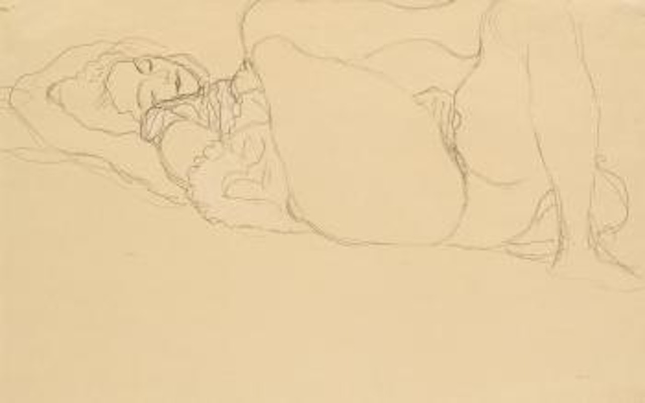 Akt (Nude) by Gustav Klimt