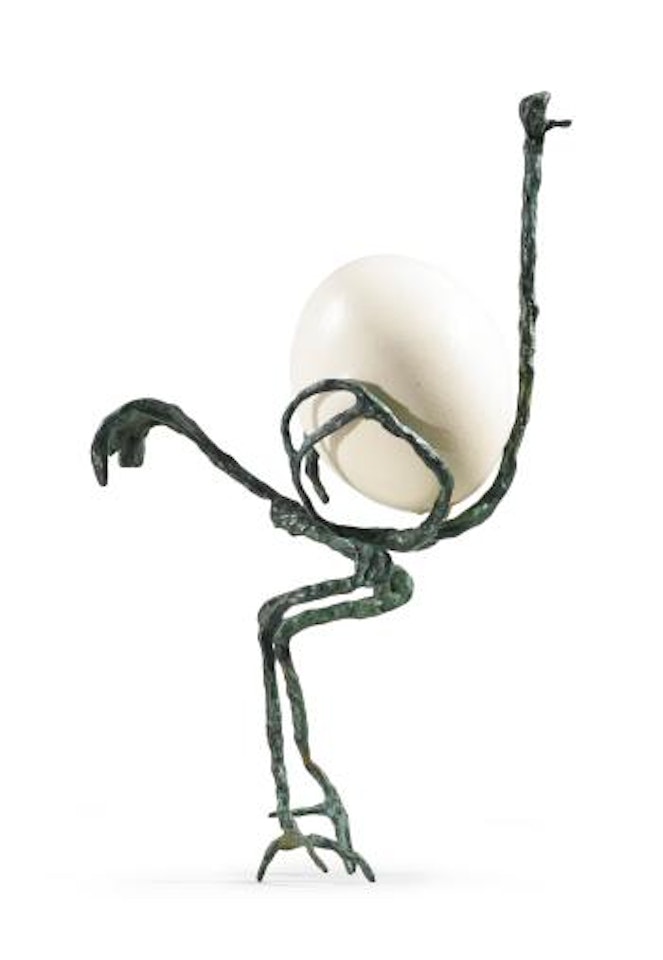 L'autruche by Diego Giacometti
