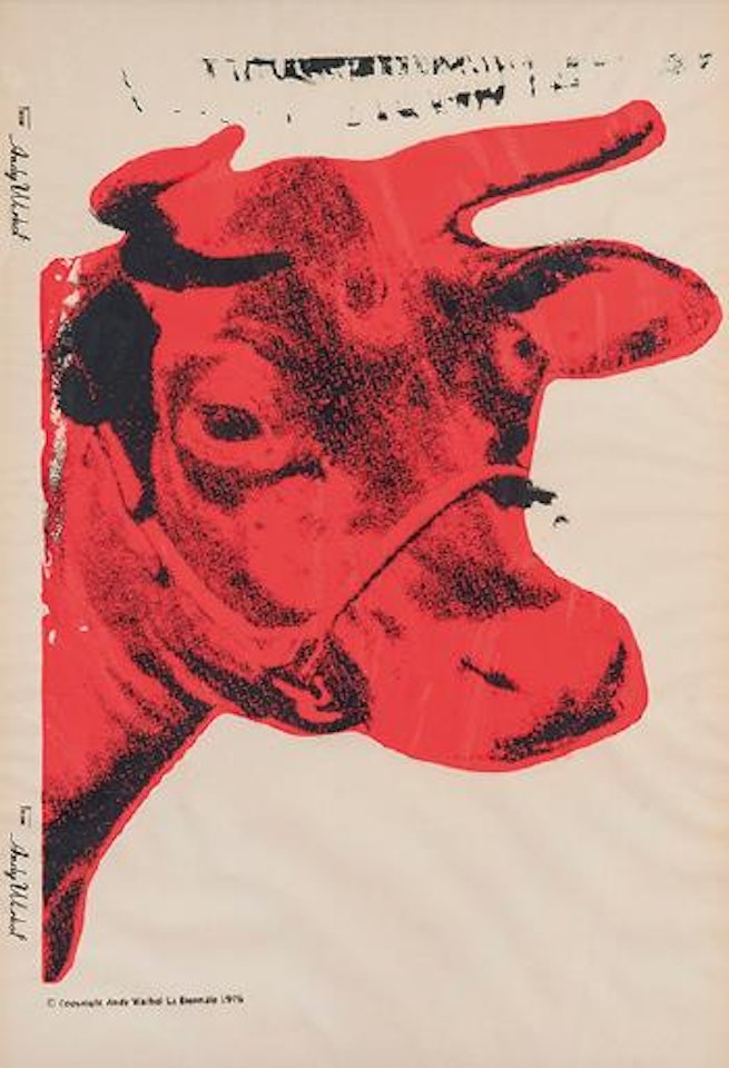 Cow by Andy Warhol