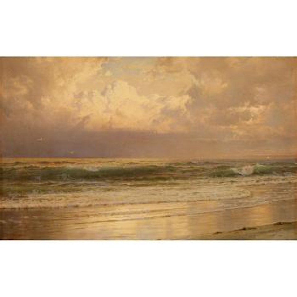 Coastal landscape at dawn by William Trost Richards