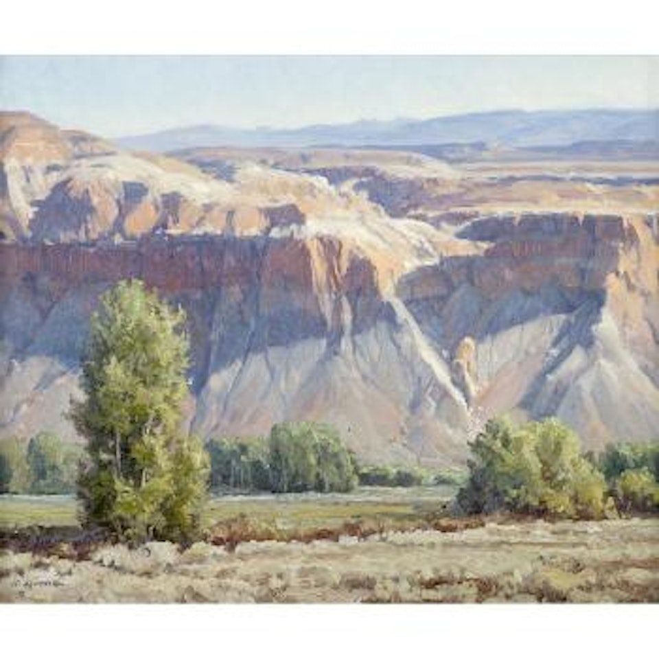 Dubois Badlands by Clyde Aspevig