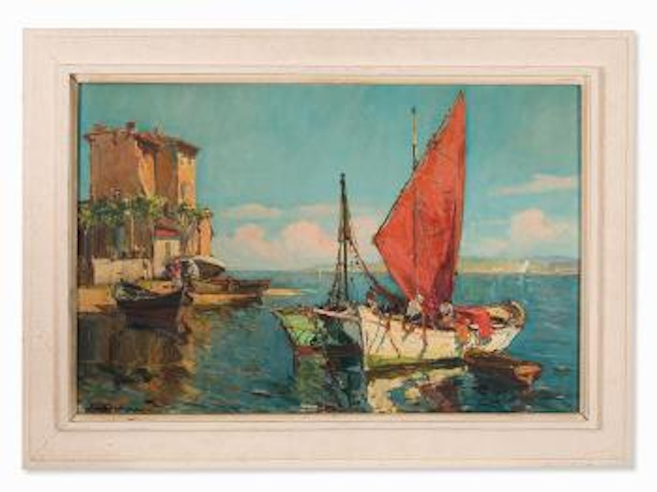 Fishing Boats by Georgij Aleksandrovic Lapschin