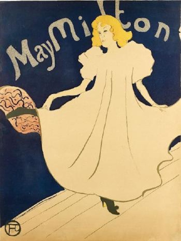 May Milton by Henri de Toulouse-Lautrec