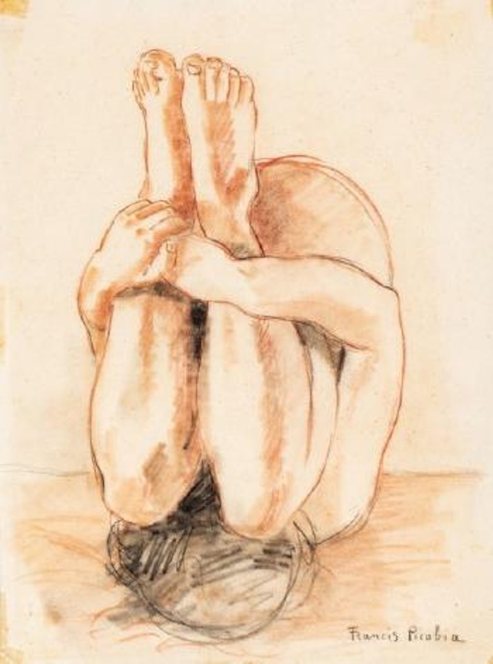 Nu recroquevillé by Francis Picabia