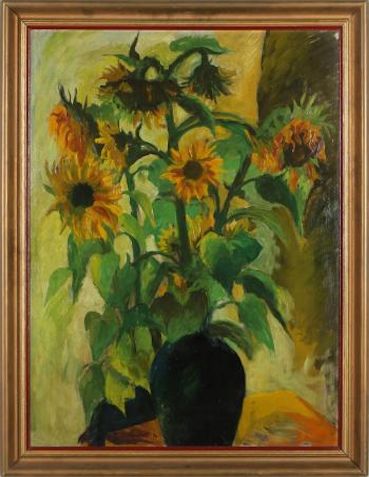 Sonnenblumen by Franz Heckendorf