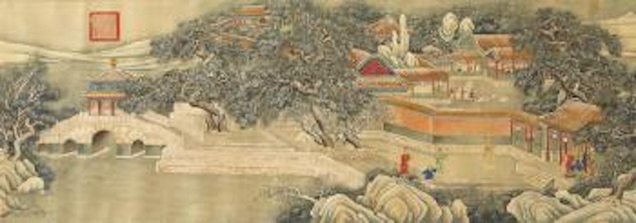 Winter in the Imperial Garden by Chinese School