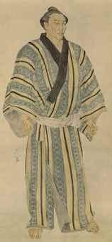 Portrait of Sumo Wrestler Yoshinoyama Yojiro, 1934 by Leonard Tsuguharu Foujita