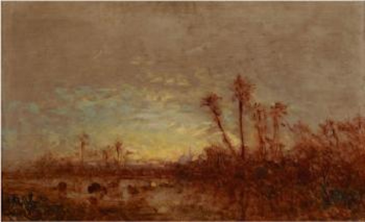 Paysage by Félix Ziem