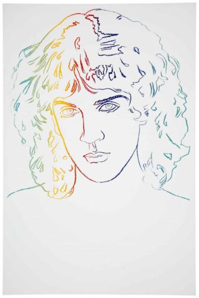 Billy Squier (See F. & S. Iiib.7) by Andy Warhol