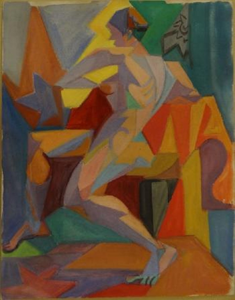 Composition cubiste au modèle asiss by André Lhote