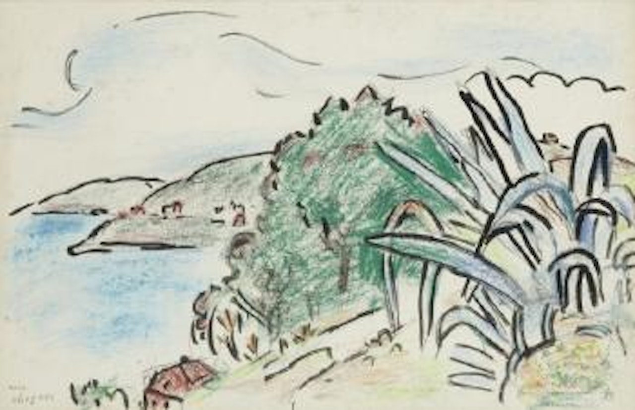 Saint Tropez by Marc Chagall