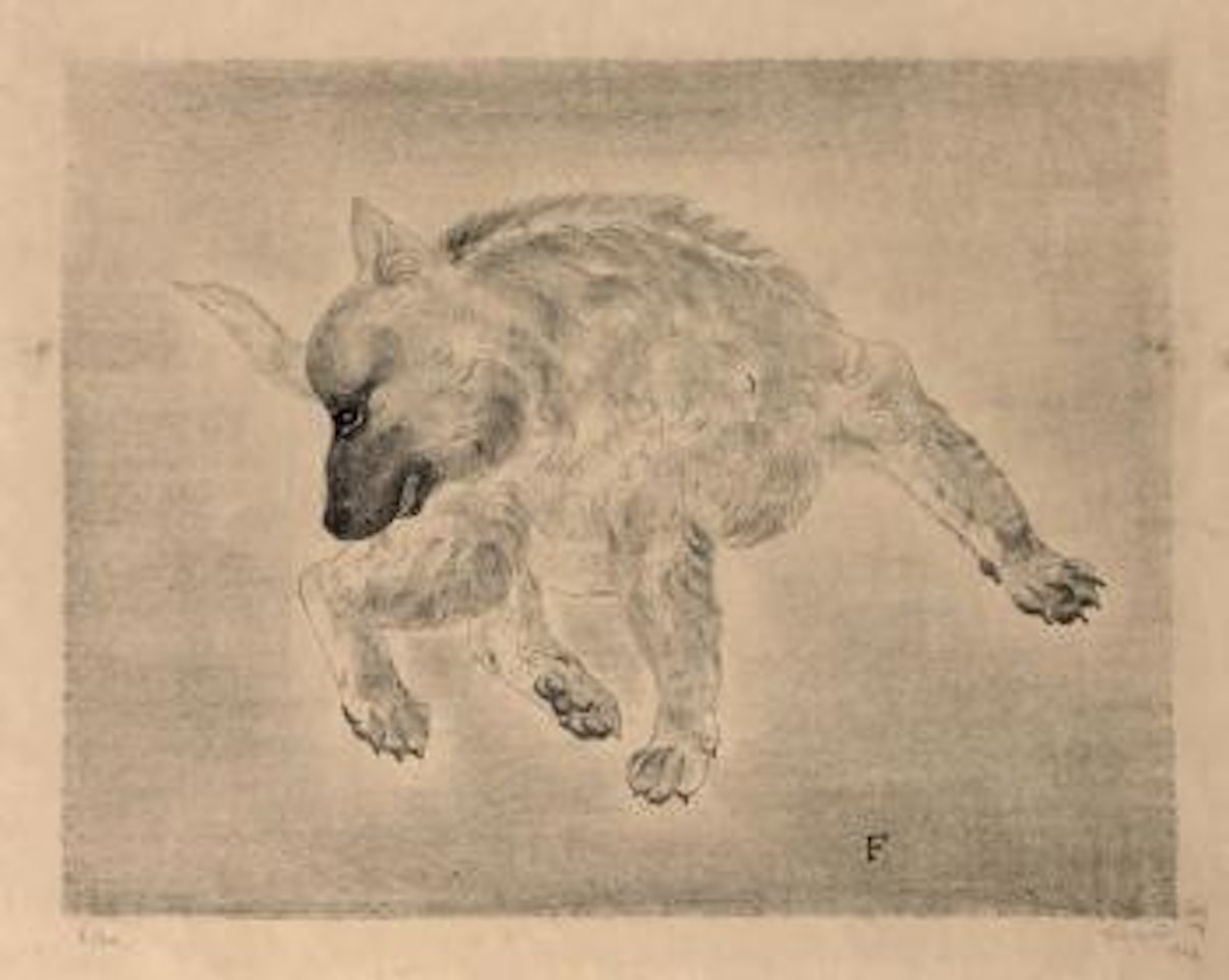 Chien by Leonard Tsuguharu Foujita