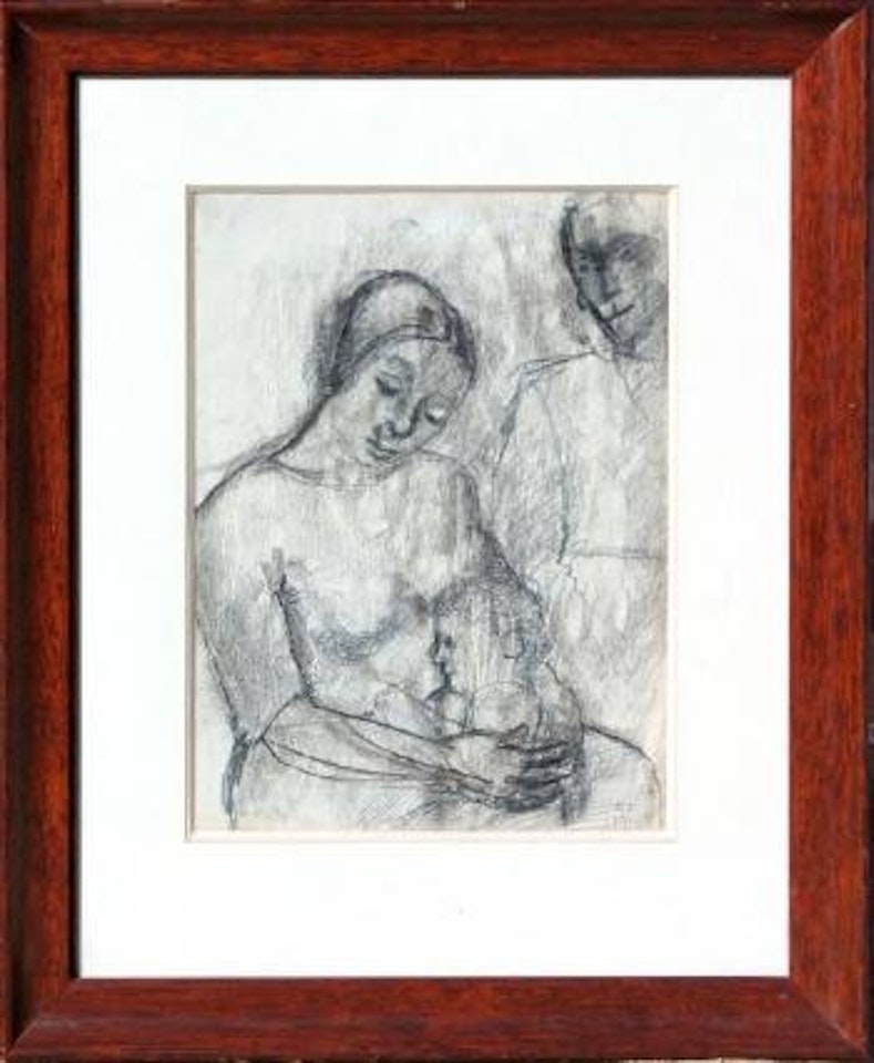 Maternité by Paul Delvaux